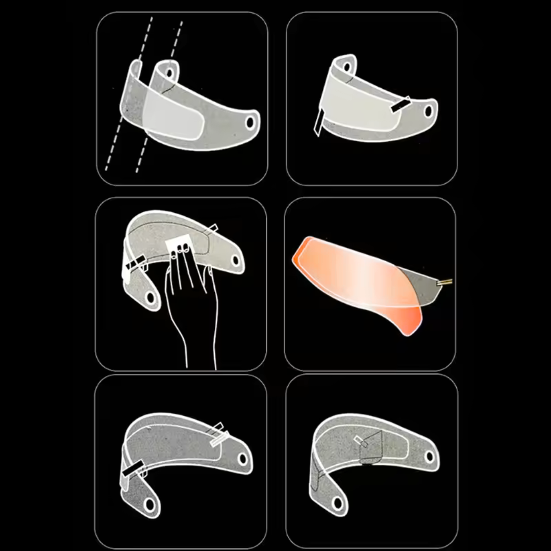 Anti-Fog Helmet Insert Pro