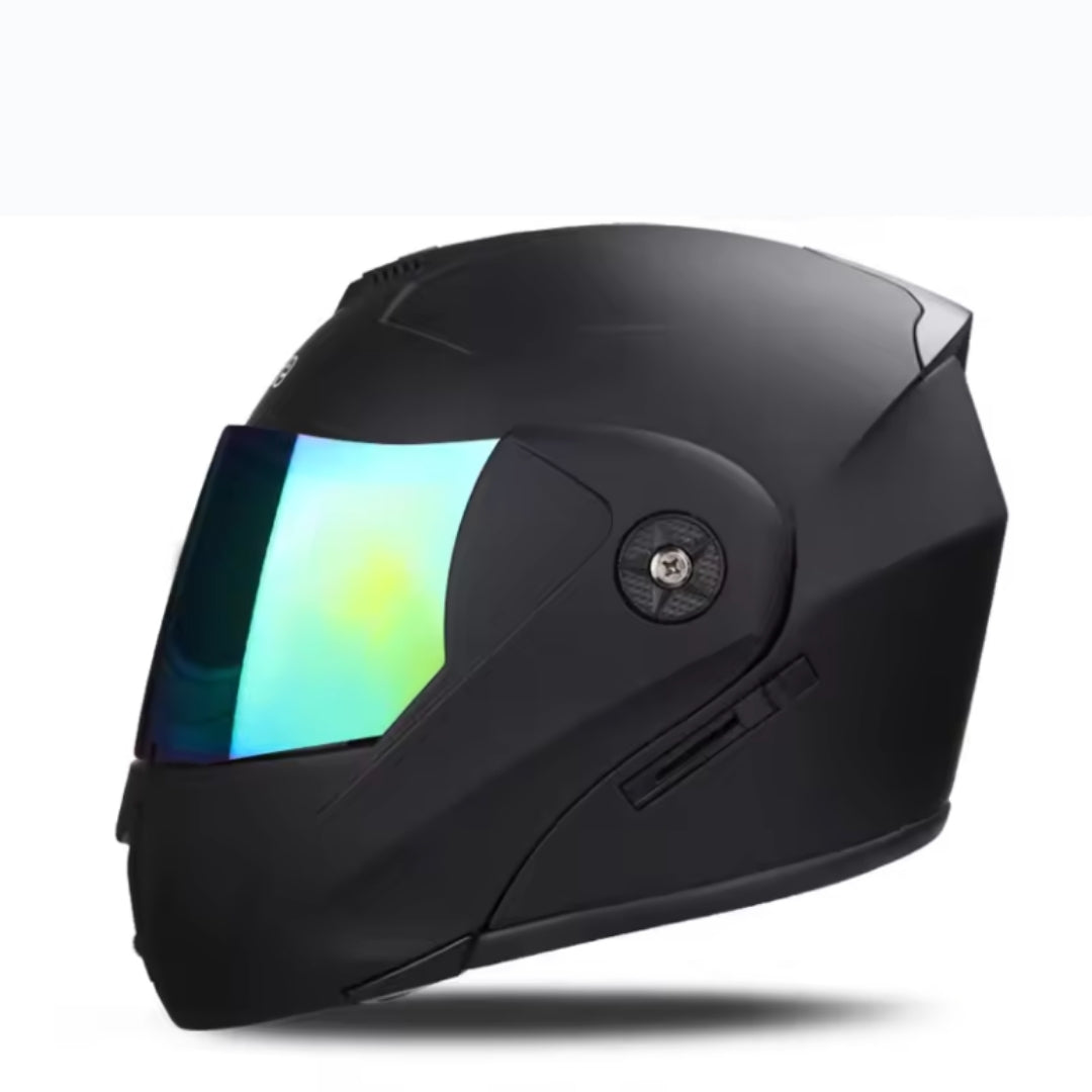 Motorcycle DOT Helmet Double Lens Cross Section Helmet