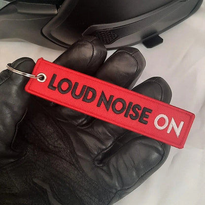 LOUD NOISE ON KEYCHAIN