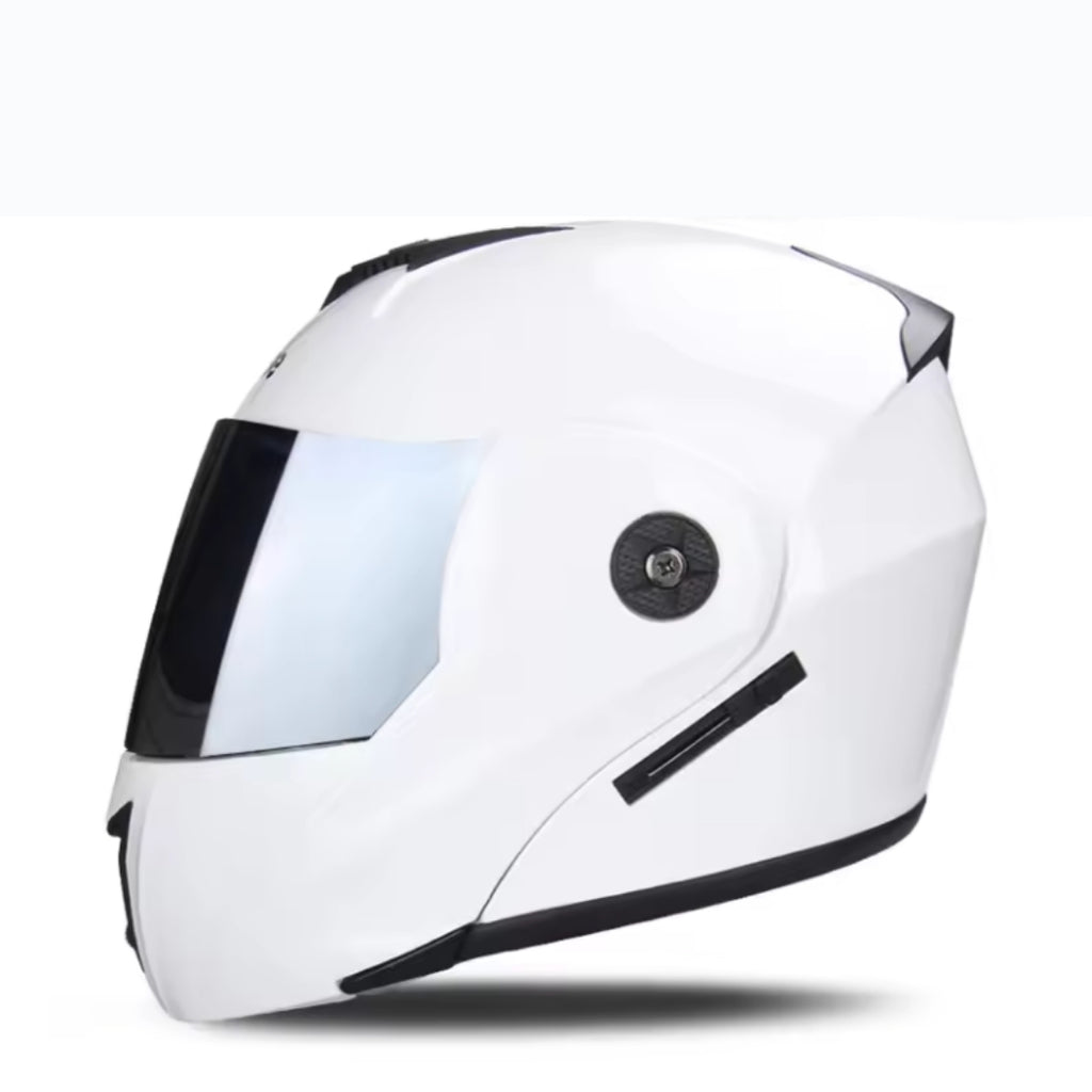 Motorcycle DOT Helmet Double Lens Cross Section Helmet