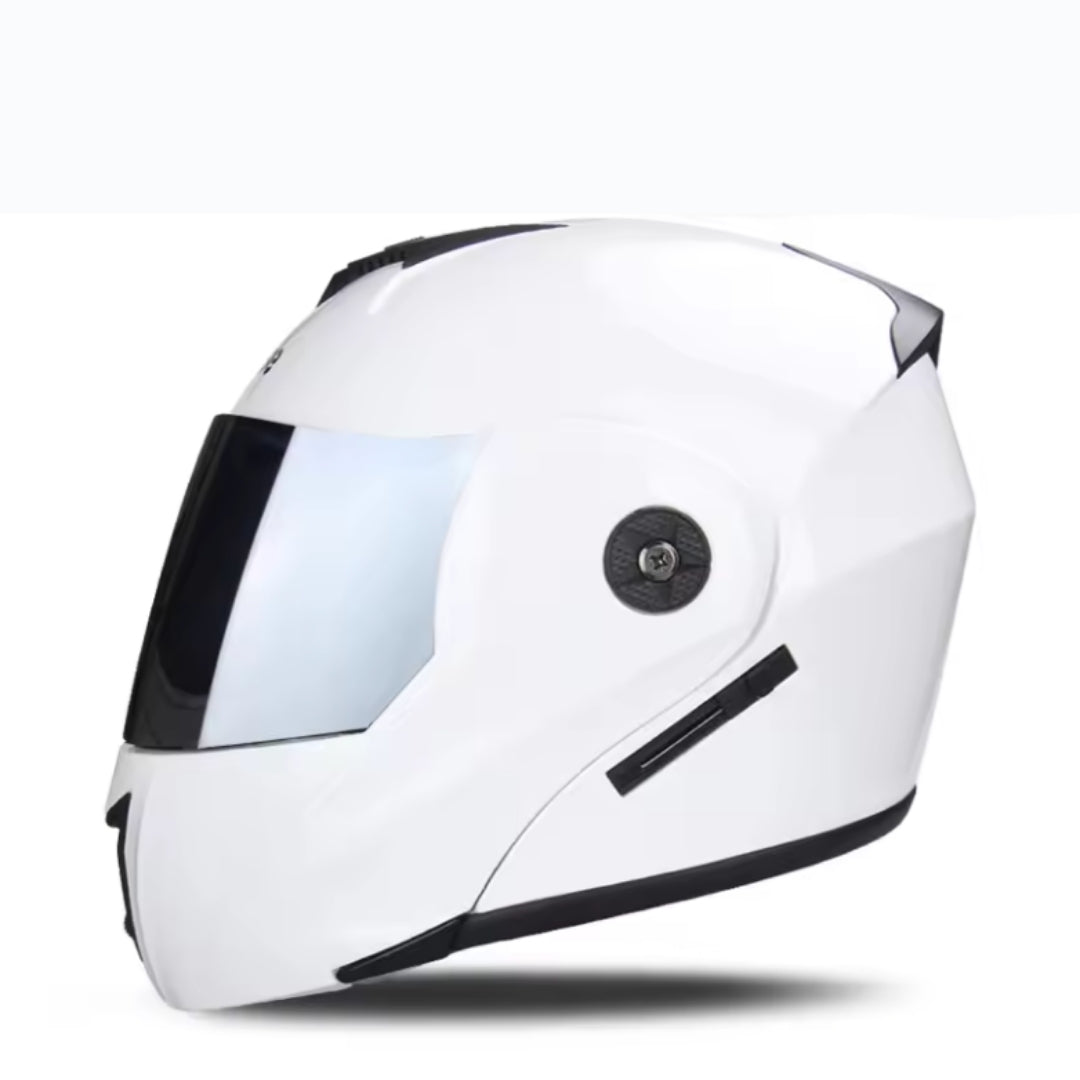Motorcycle DOT Helmet Double Lens Cross Section Helmet