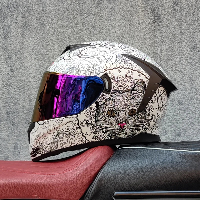 BF-TOP Motorcycle full Face Helmets Moto Racing