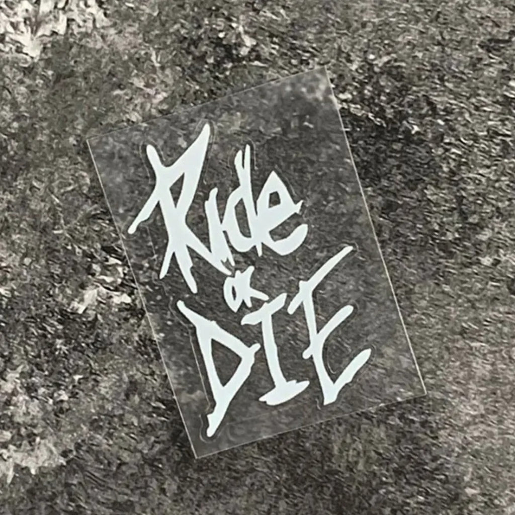 "Ride or Die" Bike Frame Stickers