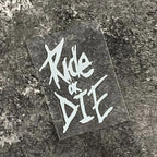 "Ride or Die" Bike Frame Stickers