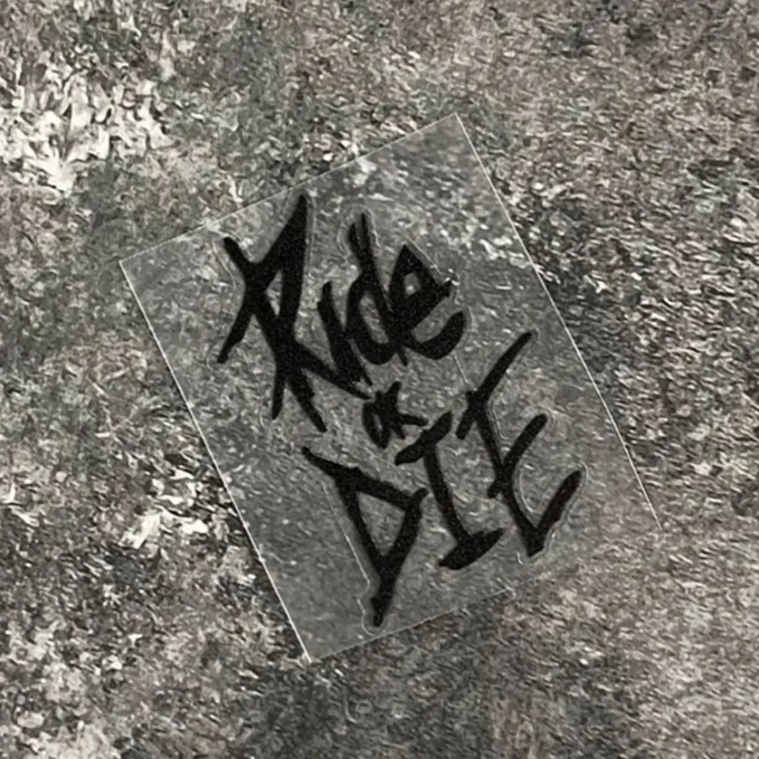 "Ride or Die" Bike Frame Stickers