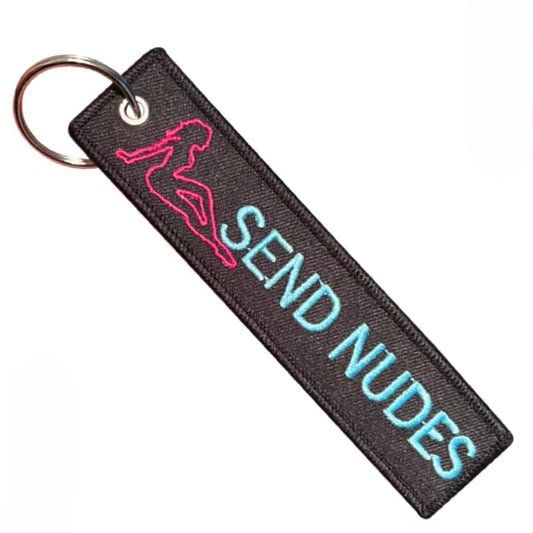 SEND N*DES KEYCHAIN