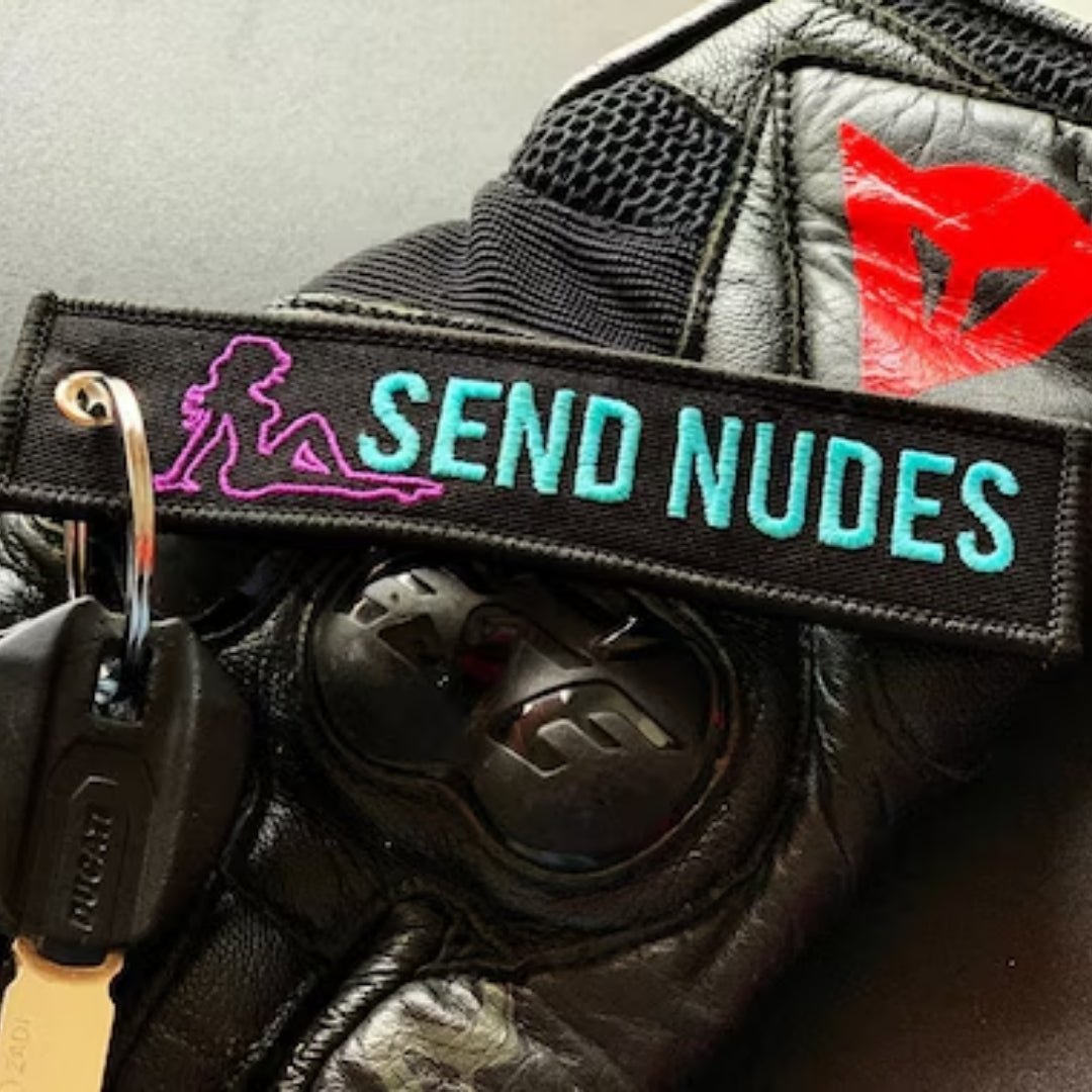 SEND N*DES KEYCHAIN