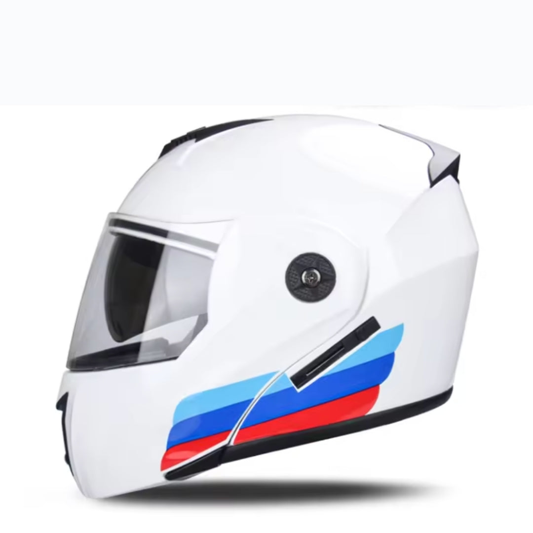 Motorcycle DOT Helmet Double Lens Cross Section Helmet