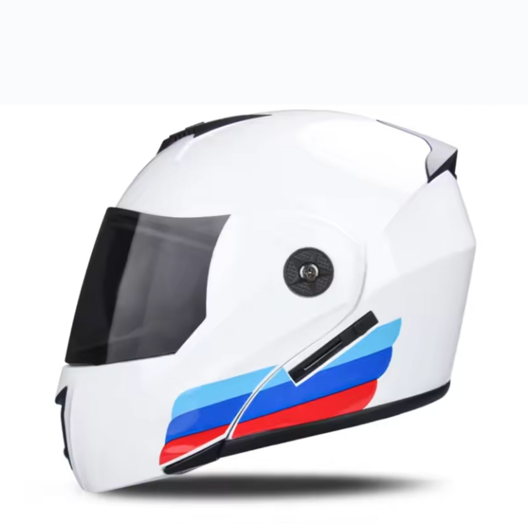 Motorcycle DOT Helmet Double Lens Cross Section Helmet