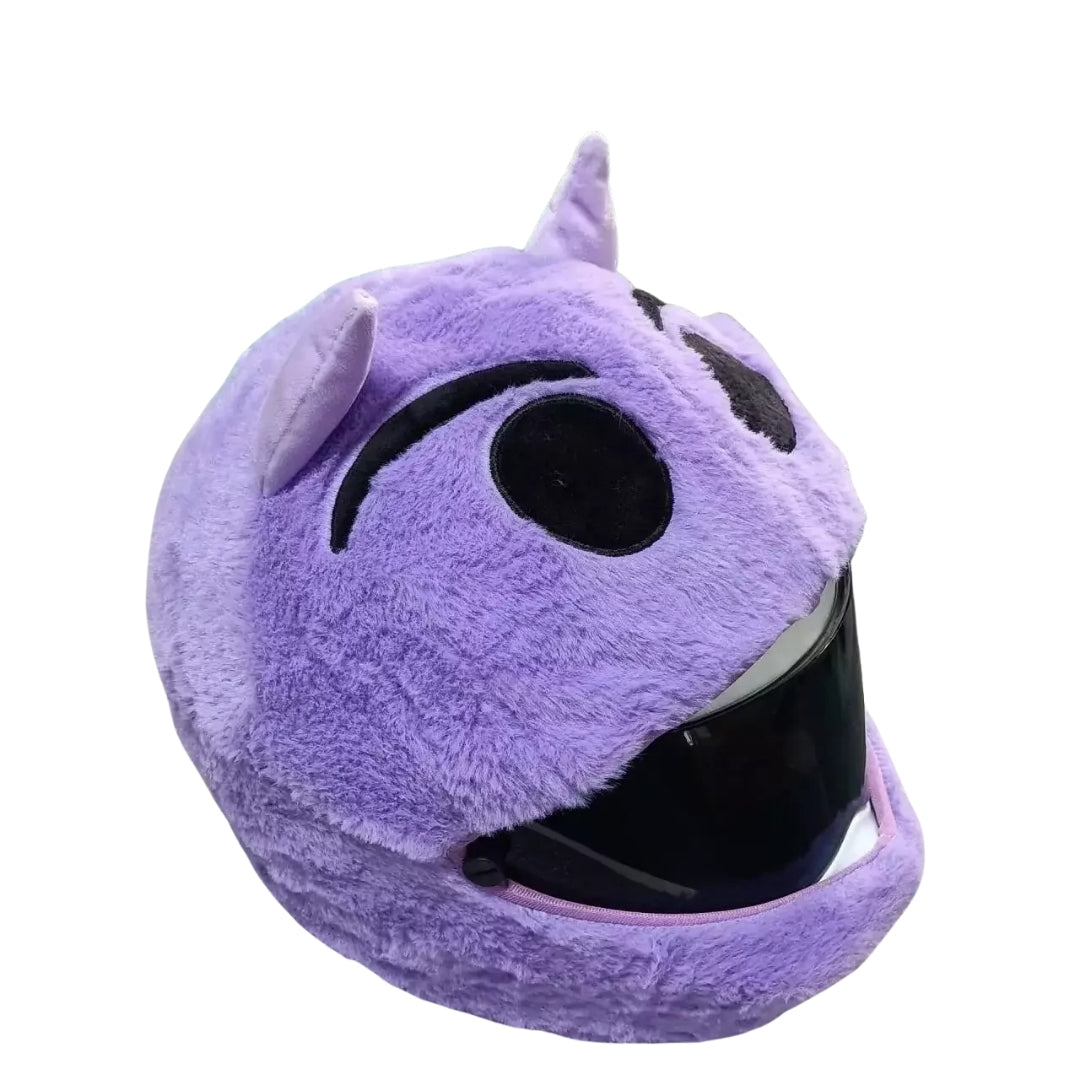 Purple Imp Motorcycle Helmet Cover