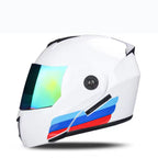Motorcycle DOT Helmet Double Lens Cross Section Helmet