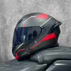 DOT Certified Modular Flip-Up Full Face Motorcycle Helmet