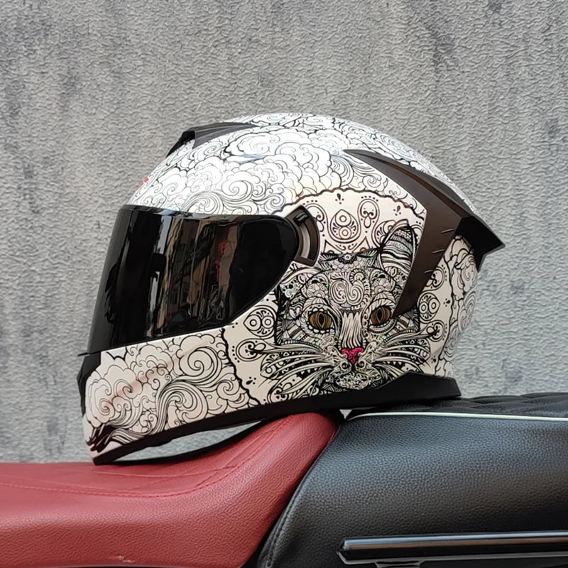 BF-TOP Motorcycle full Face Helmets Moto Racing