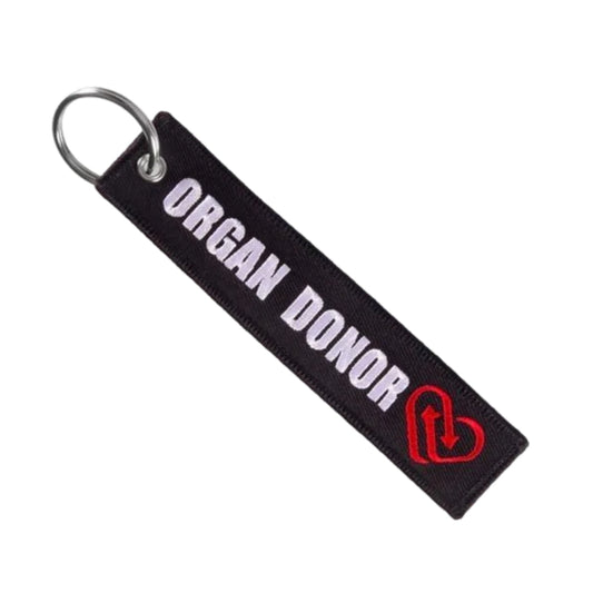 ORGAN DONOR KEYCHAIN