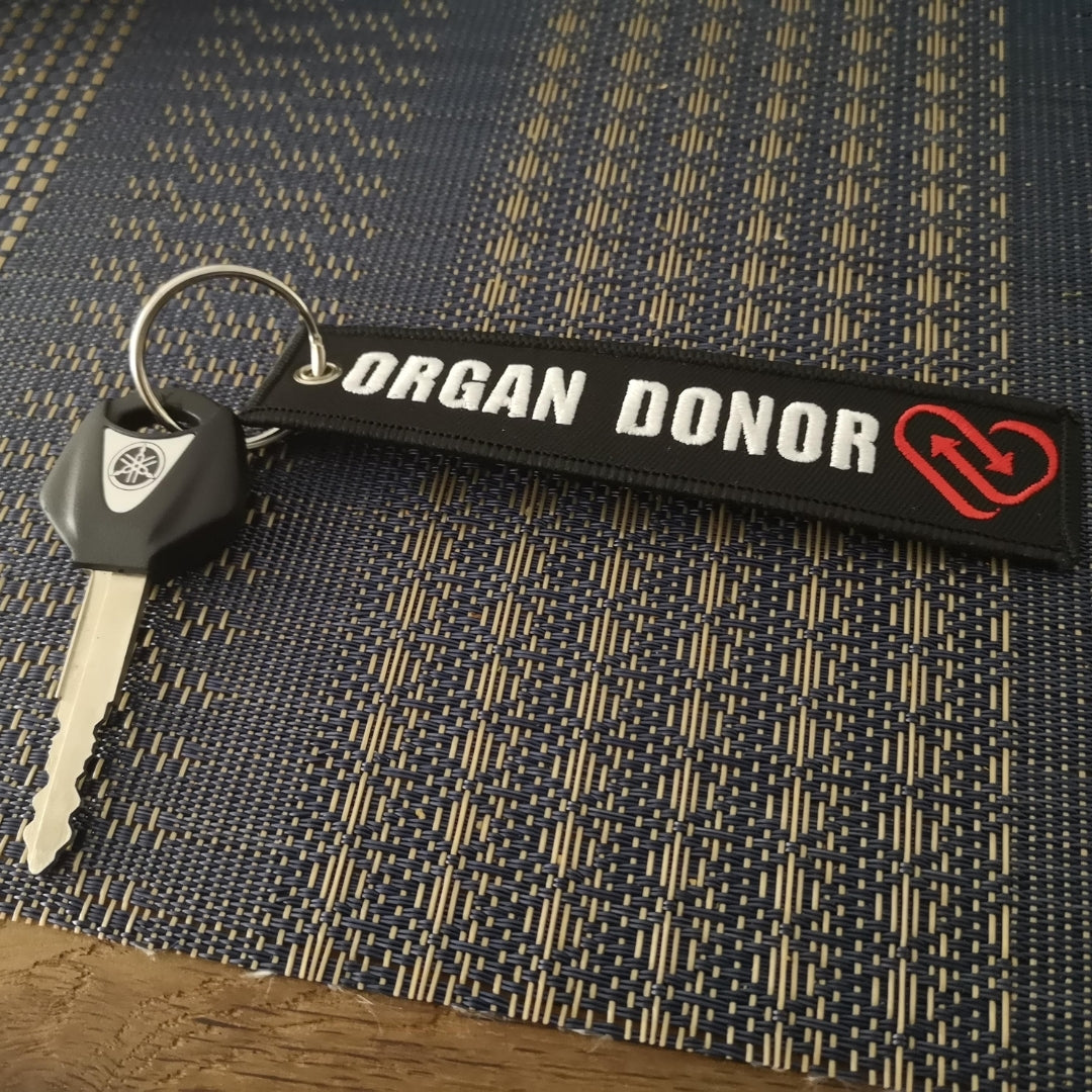 ORGAN DONOR KEYCHAIN