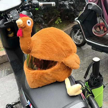 Chicken Motorcycle Helmet Cover