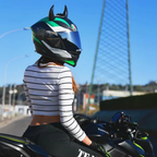 Devil Horns – Motorcycle Helmet Accessory