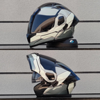 Motorcycle Full Face Modular Flip Helmet DOT Approval