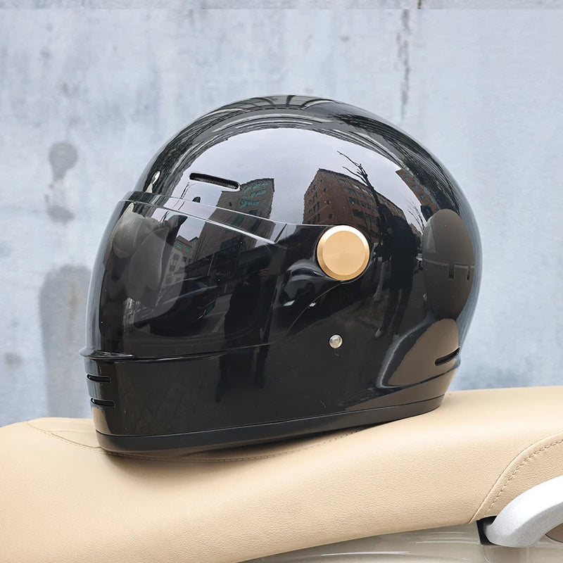 BF-905 Pro Motorcycle Helmet DOT Certification Retro Full Face