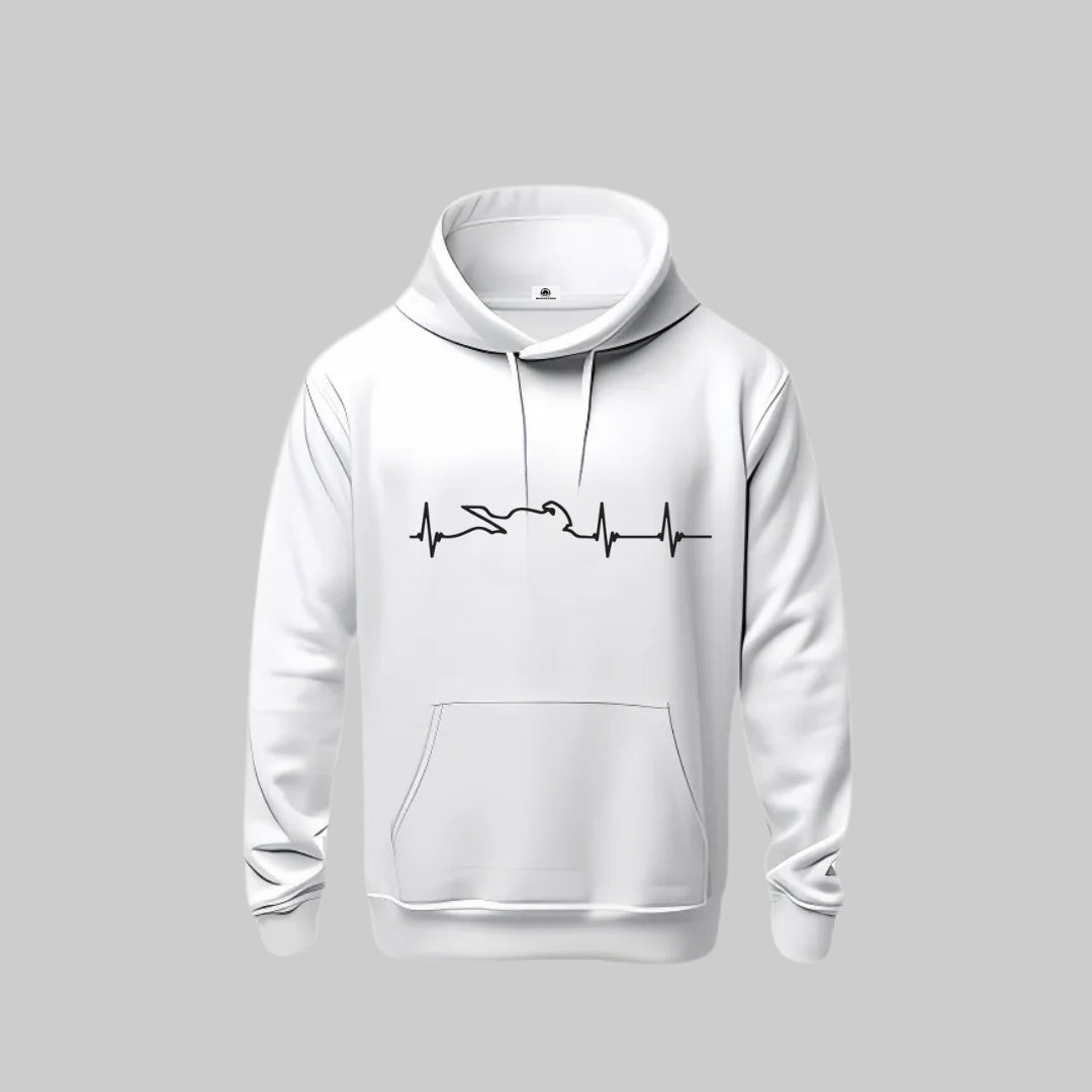 My Heart Beats For My Bikes Hoodie