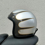 Chopper Low Profile Vintage Motorcycle Helmet - DOT & ECE Approved