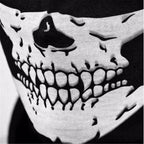 Bicycle Helmet Hood Bandana Breathable Windproof Skull