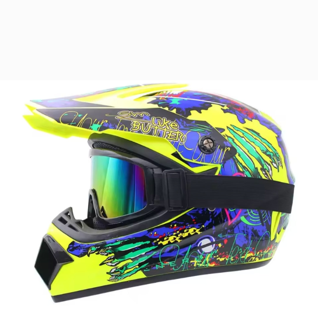 Off-road Motocross Casco Full Face Motorcycle Helmet