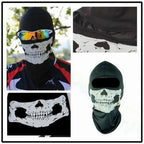 Bicycle Helmet Hood Bandana Breathable Windproof Skull