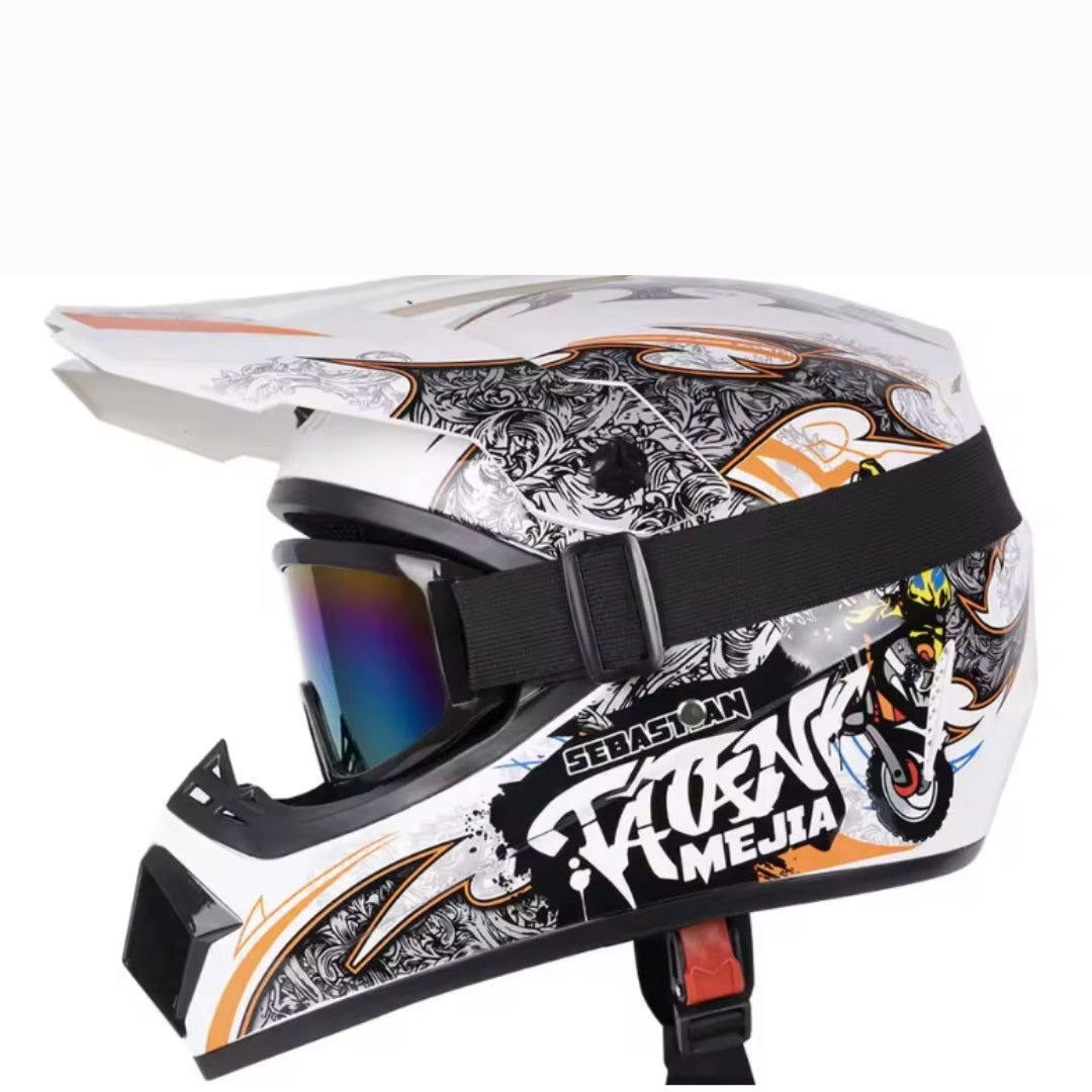Off-road Motocross Casco Full Face Motorcycle Helmet