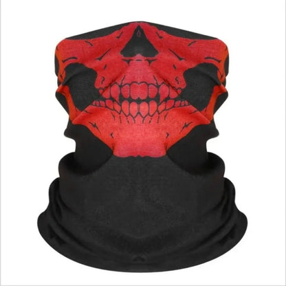 Bicycle Helmet Hood Bandana Breathable Windproof Skull
