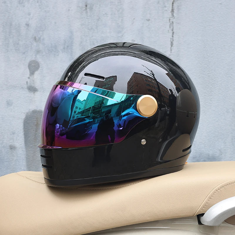 BF-905 Pro Motorcycle Helmet DOT Certification Retro Full Face