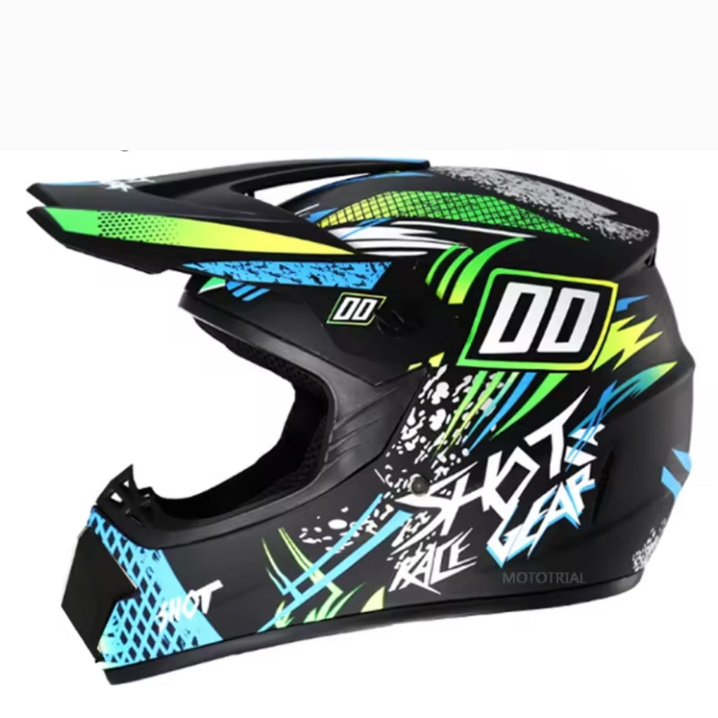 Off-road Motocross Casco Full Face Motorcycle Helmet