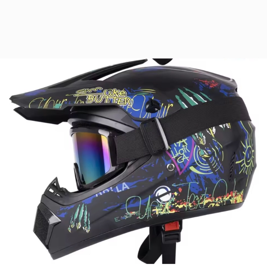 Off-road Motocross Casco Full Face Motorcycle Helmet