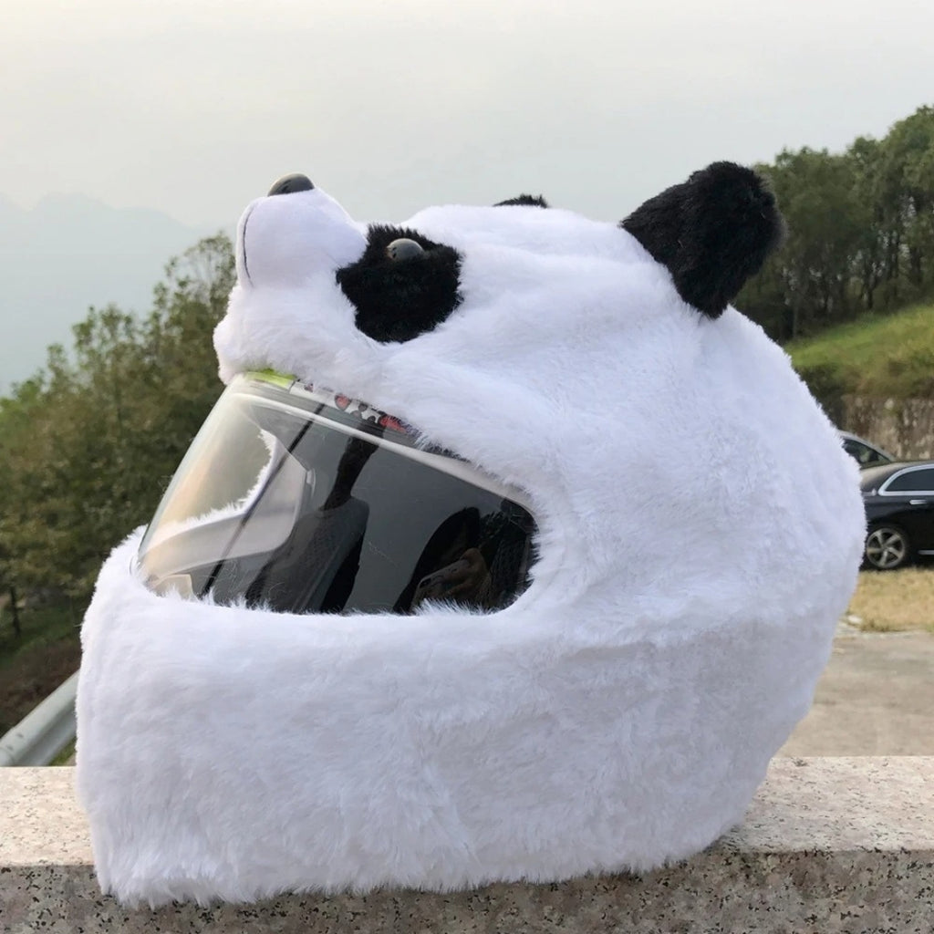 Panda Motorcycle Helmet Cover