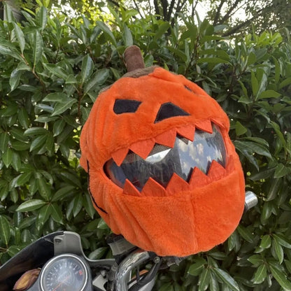 Creepy Motorcycle Helmet Cover