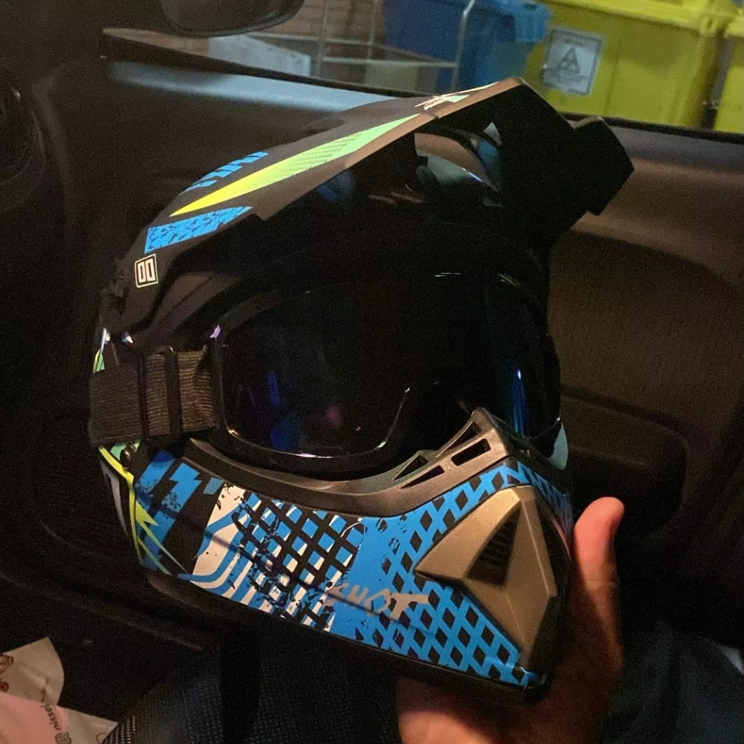 Motorcycle off-road helmet bike downhill