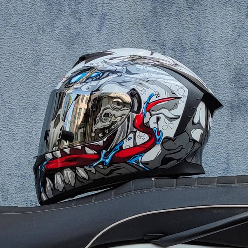 BF-TOP Motorcycle full Face Helmets Moto Racing