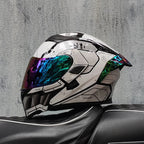 ORZ- Full Face Motorcycle Helmet Personalized Tail Wing