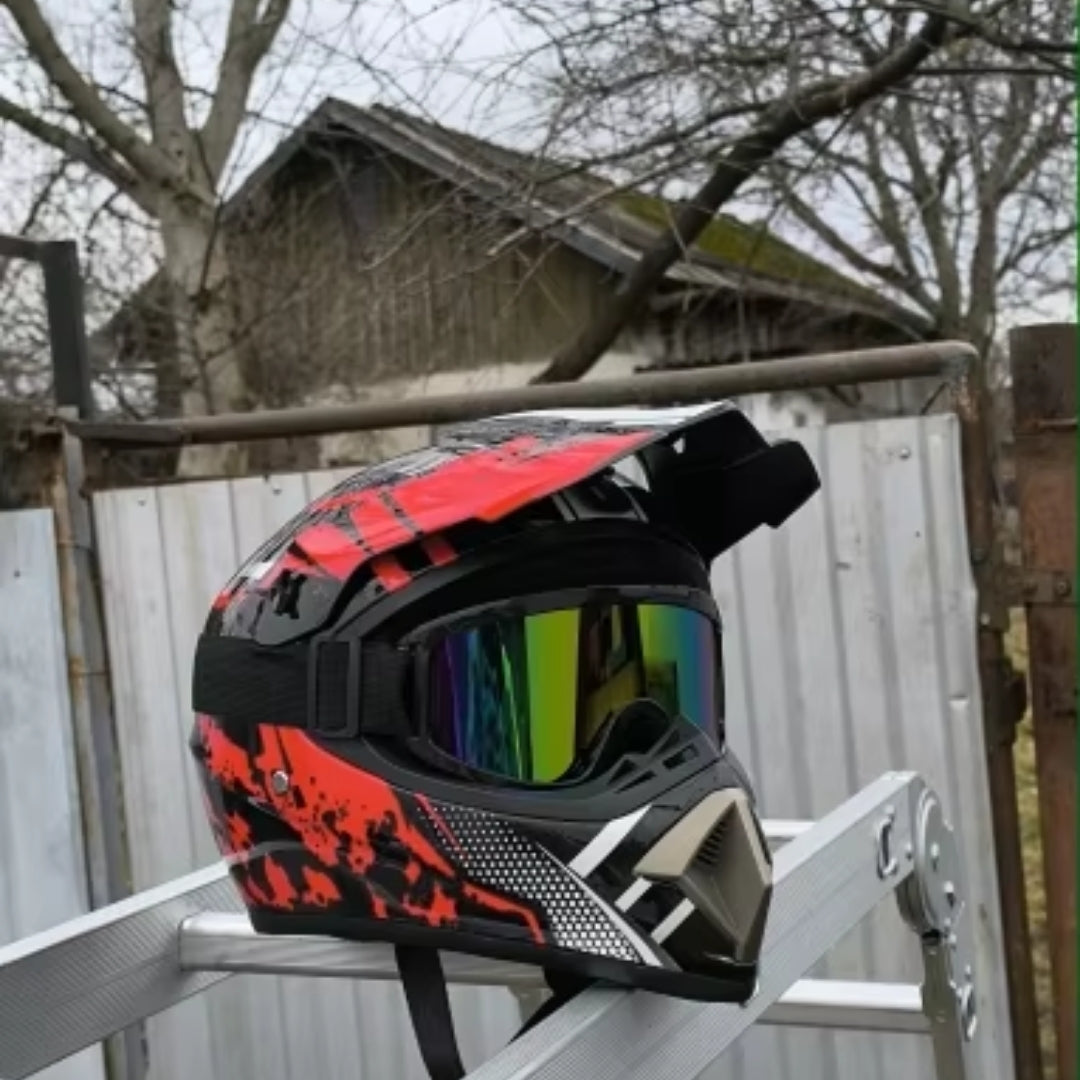 Motorcycle off-road helmet bike downhill
