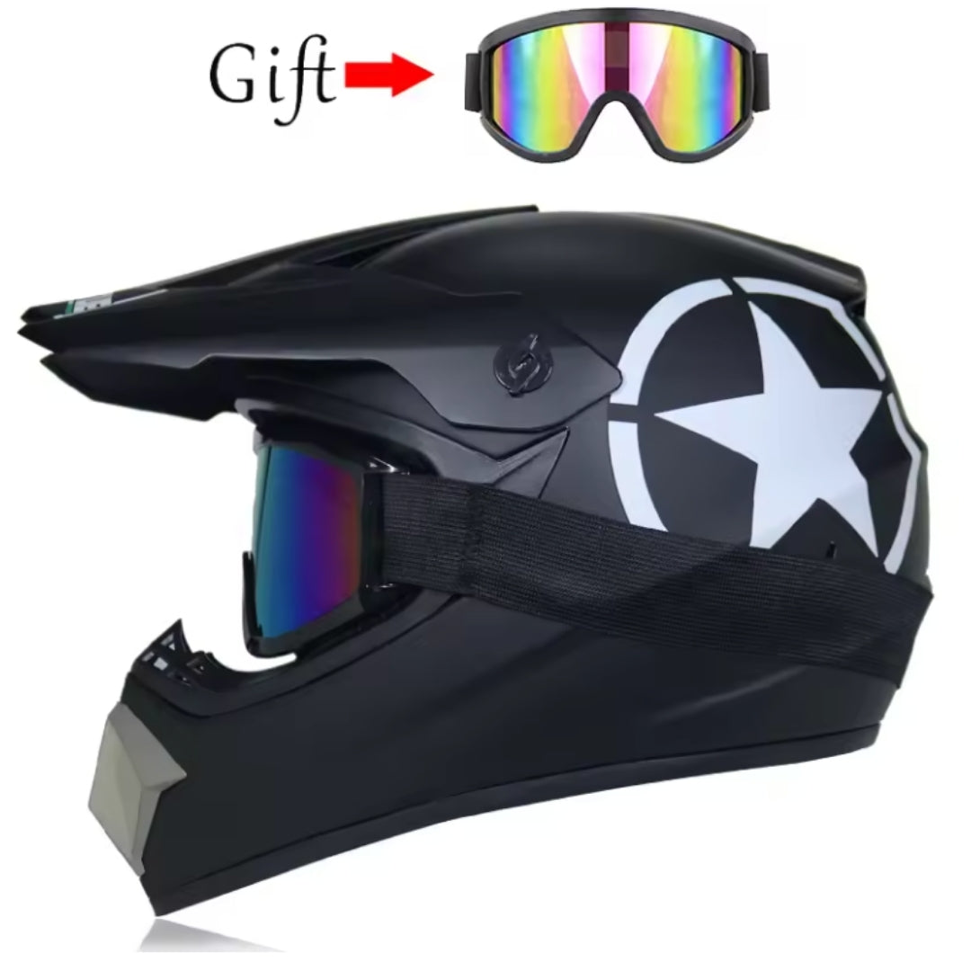 Motorcycle off-road helmet bike downhill