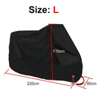 Motorcycle Cover Rain Protection and Sun Protection Built-in Anti-theft Buckle Dust Jacket