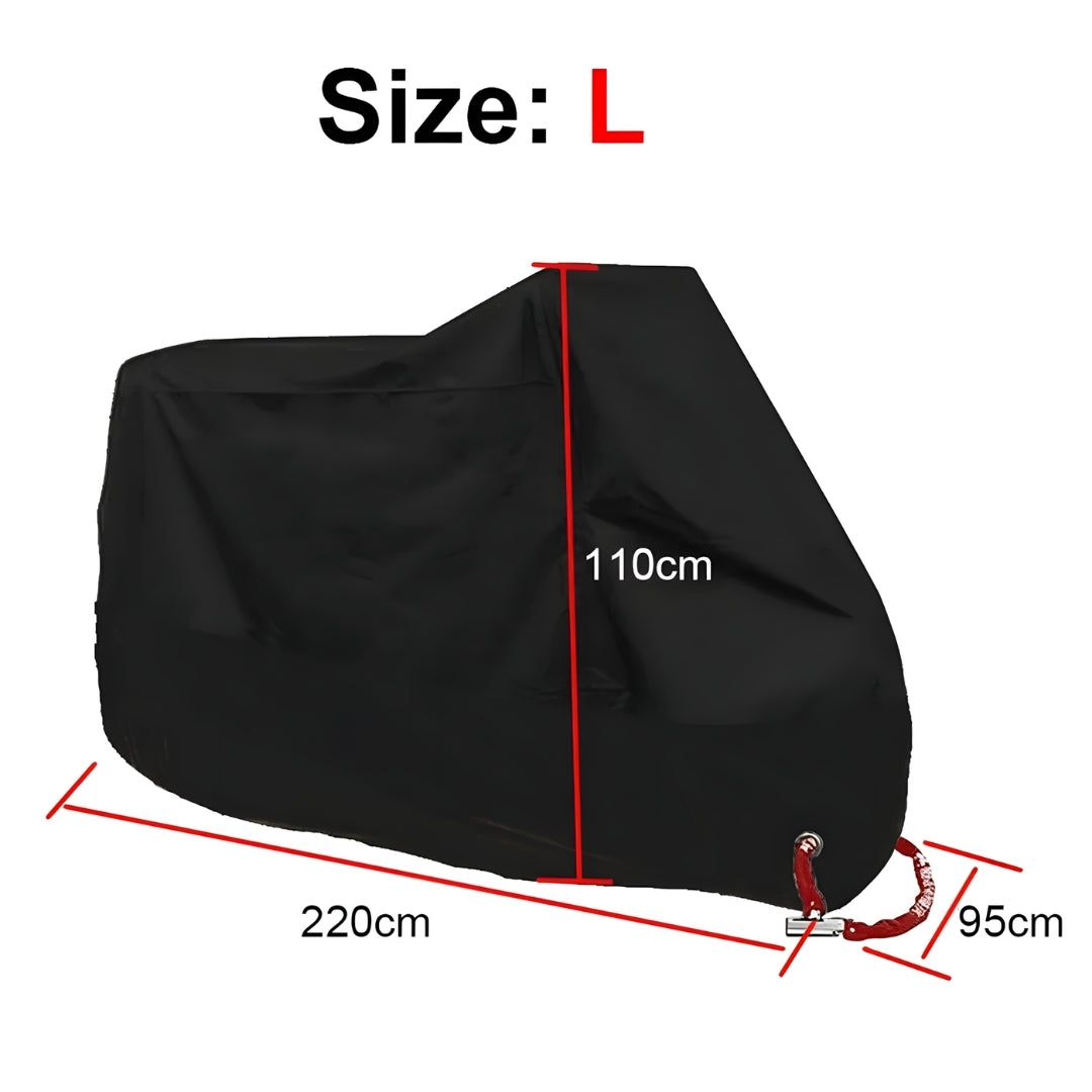 Motorcycle Cover Rain Protection and Sun Protection Built-in Anti-theft Buckle Dust Jacket