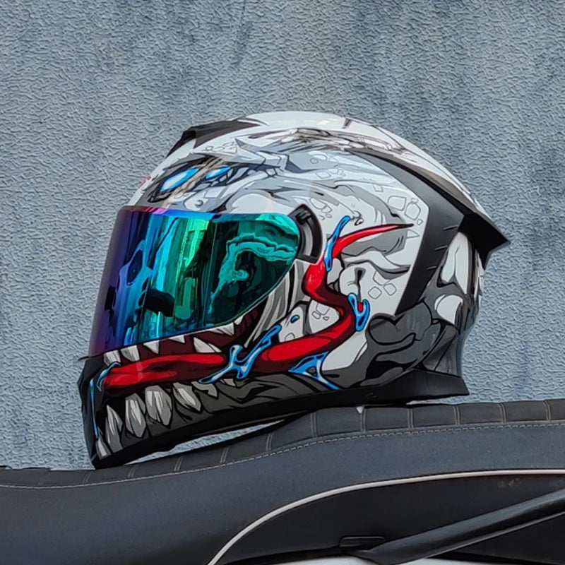 BF-TOP Motorcycle full Face Helmets Moto Racing