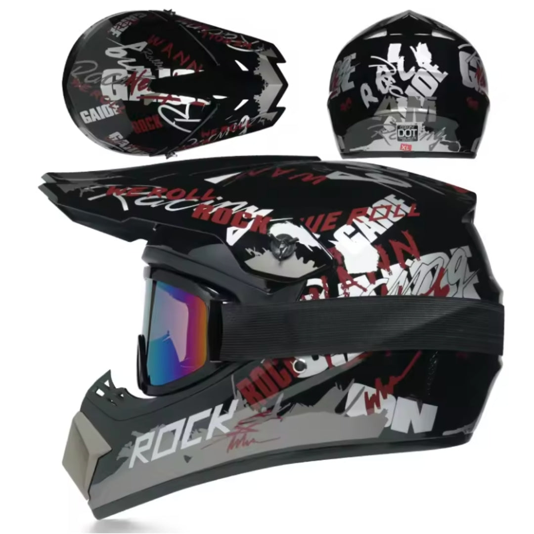 Motorcycle off-road helmet bike downhill