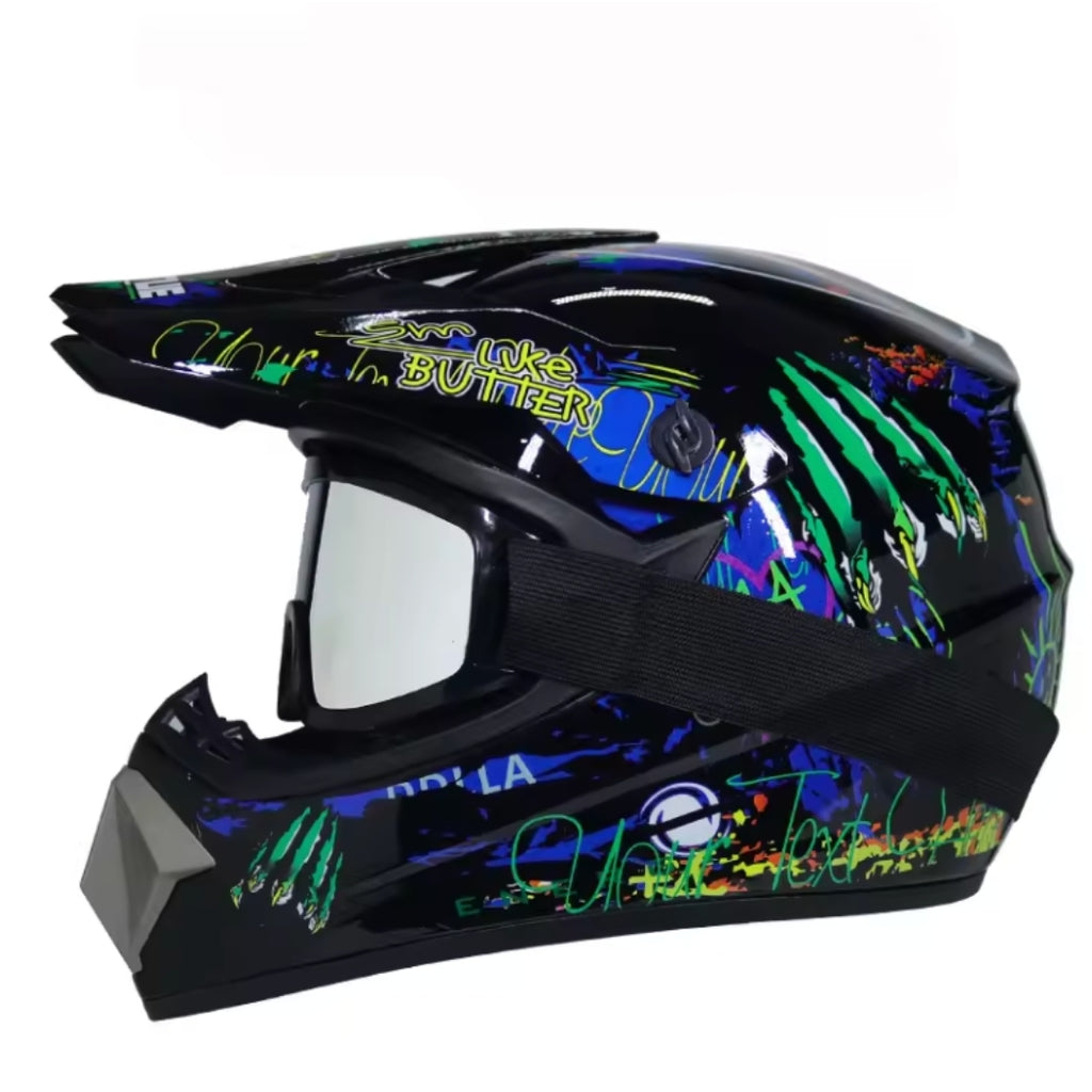 Motorcycle off-road helmet bike downhill