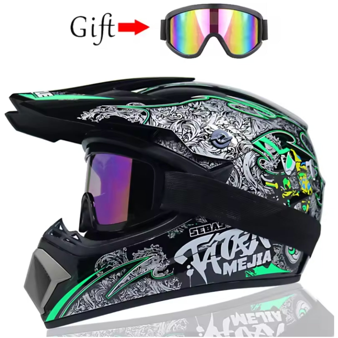 Motorcycle off-road helmet bike downhill