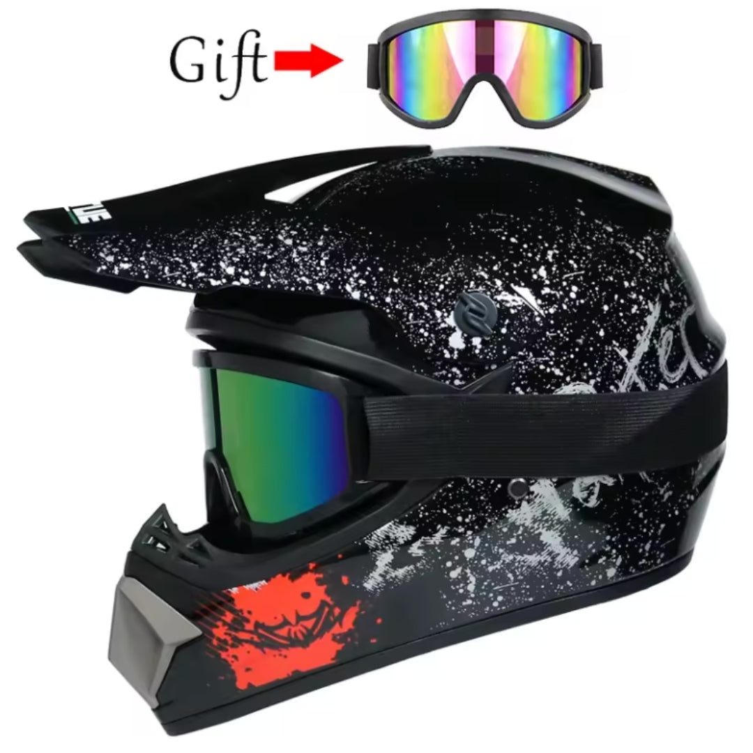 Motorcycle off-road helmet bike downhill