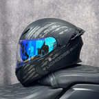 DOT Certified Modular Flip-Up Full Face Motorcycle Helmet