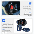Premium Full-face Motorcycle Helmets Dual Lens Flip