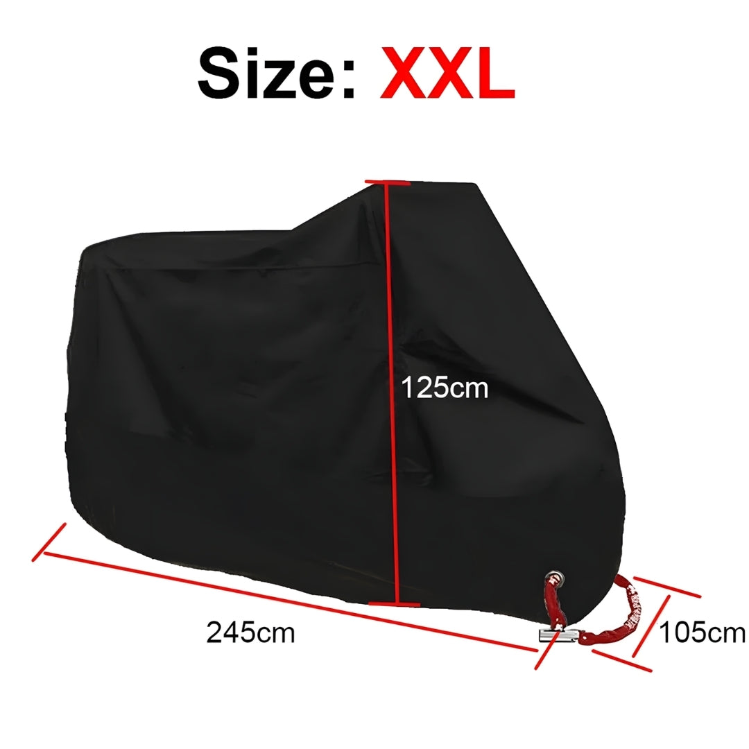 Motorcycle Cover Rain Protection and Sun Protection Built-in Anti-theft Buckle Dust Jacket